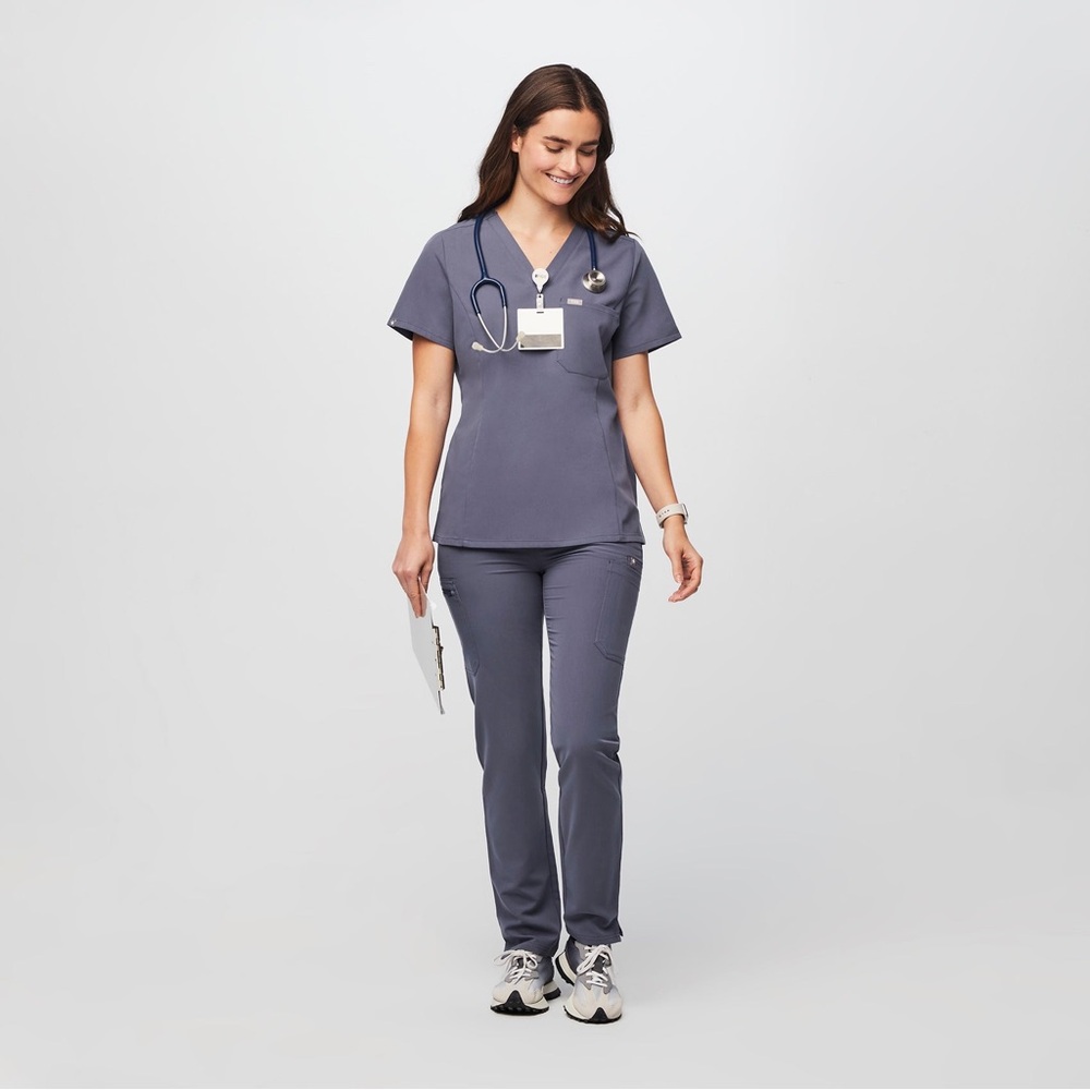 Figs set space navy XL catarina and XL/P yola petite length